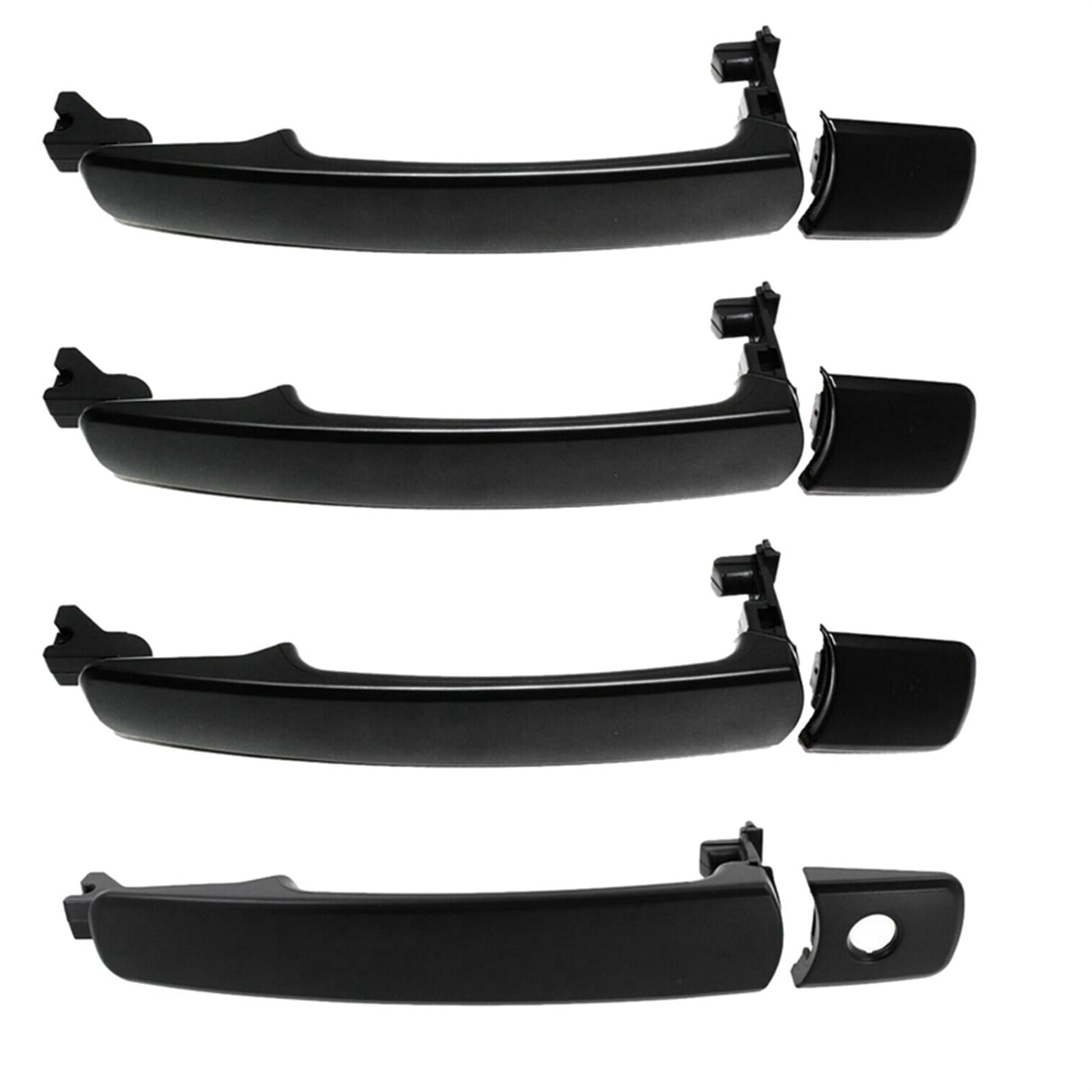 Drezzo Car Exterior Door Handle 1Set Exterior Door Handles Puller 80640AM205 80640CA012 for Nissan for Murano Z50 for Rogue S35 FX35 FX45 2003-2010