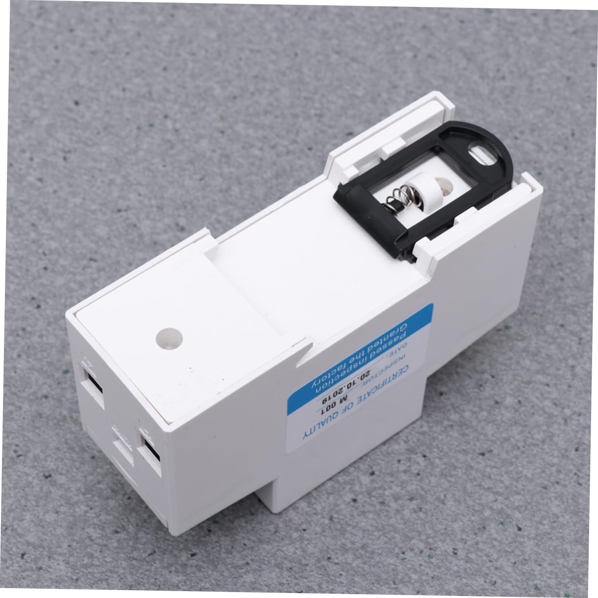 ARTIBETTER 220/5(80) a Digital Ac Power Meter Din Rail Energy Usage Monitor Voltage Display