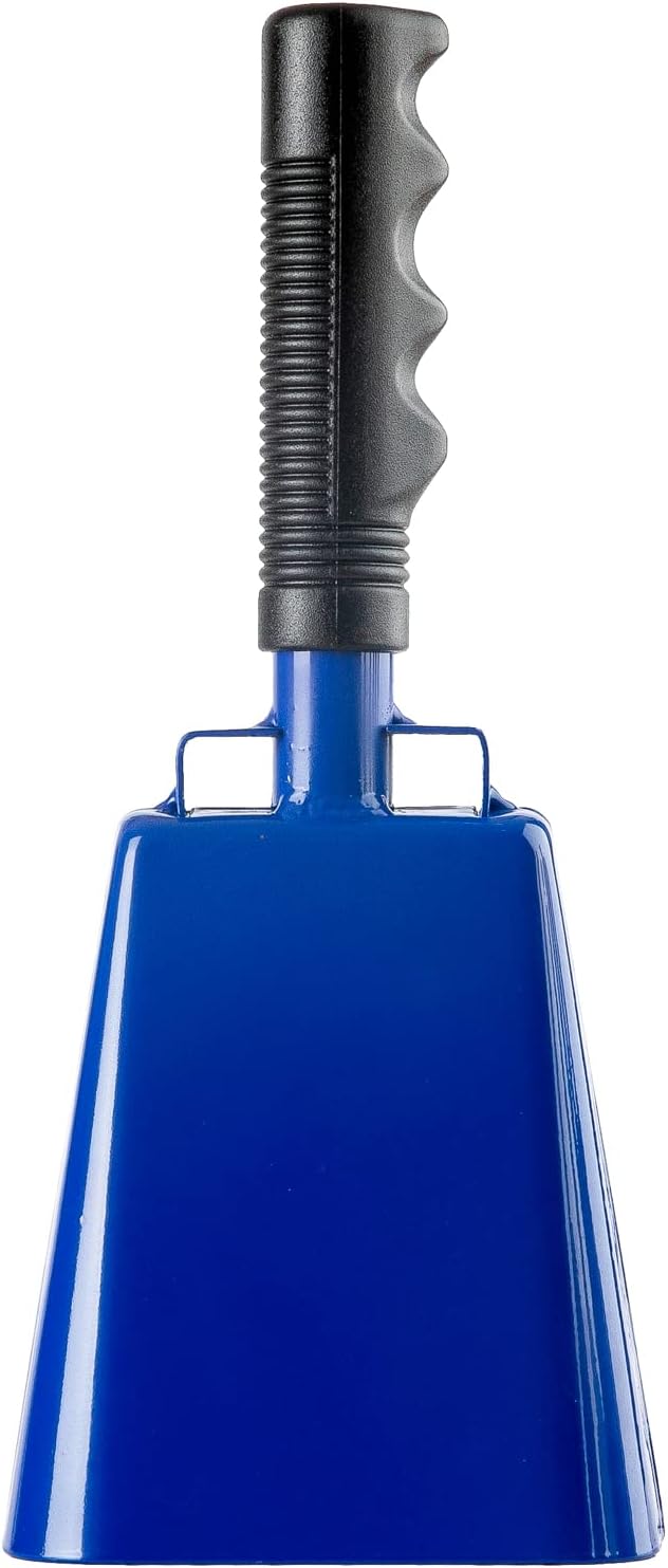 Steel Cow Bells with Handle 10 Inch Cowbell Noise Makers, Large