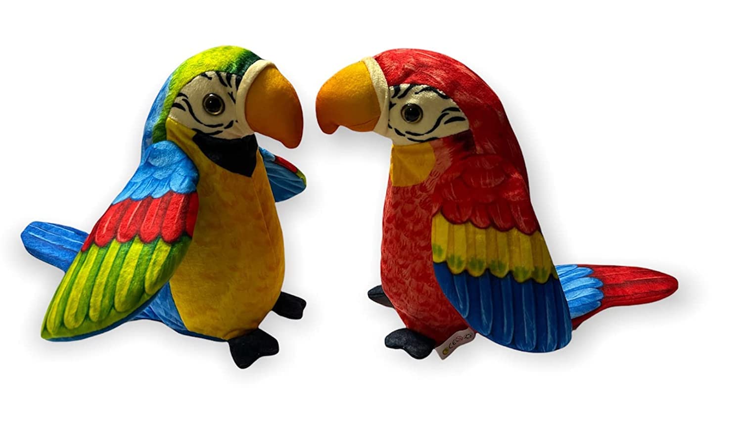 Talking Parrot Toy Soft Plush Talk Back Bird Toy Kids Desertcart KSA