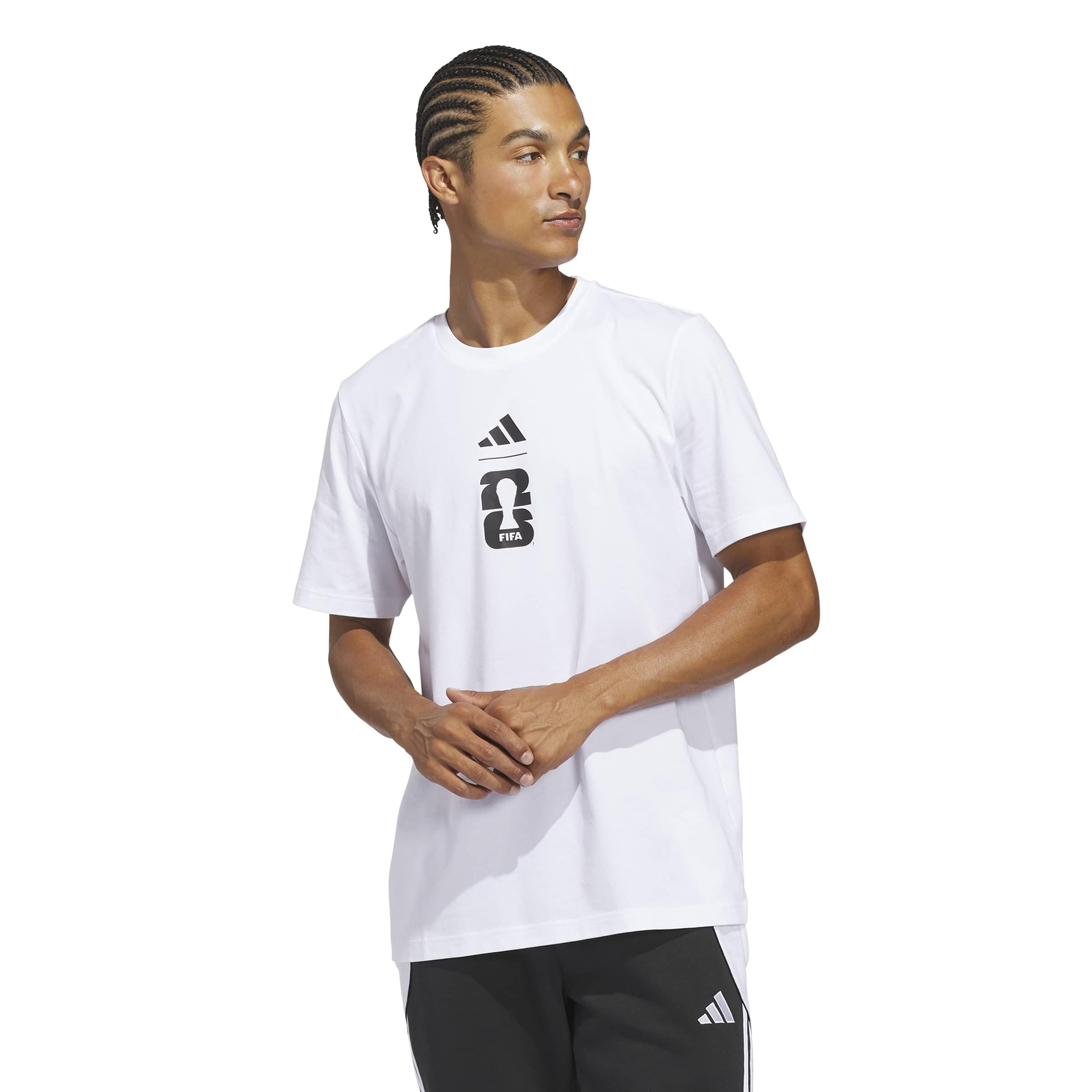 Adidas Men's World Cup 26 Official Match Ball Graphic T-Shirt