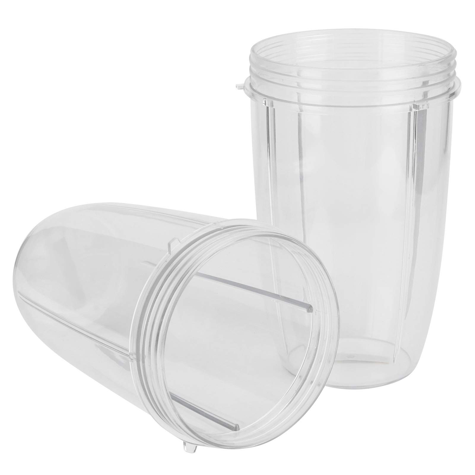 2 vasos de repuesto para licuadora, ABS transparente, piezas de licuadora, exprimidor, vasos de repuesto para 600 W y 900 W