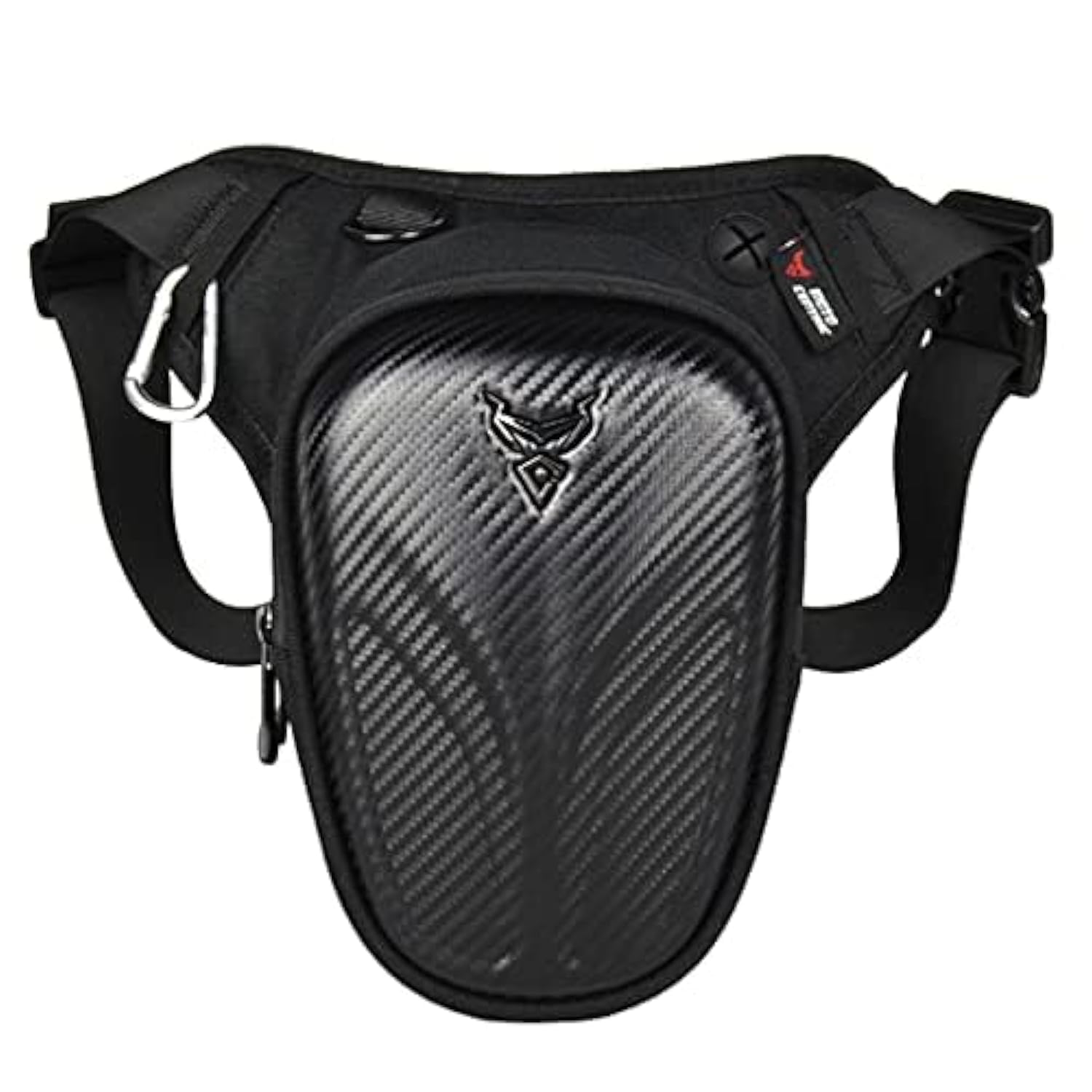 Xieben Oxford Bolsa De Pierna Caída para Hombre Cintura del Muslo Cuello Cadera Fanny Paquete De Cinturón Teléfono Móvil Monedero Bolsa Viaje Militar Deporte Senderismo Negro