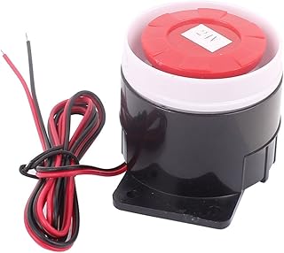Aexit DC 24V Security & Surveillance 2 Wires Industrial Continuous Sound Electronic Horns & Sirens Alarming Buzzer