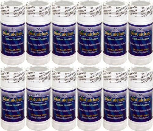 Nu-Health Biocalcium 120 Tablets, 12 Pack
