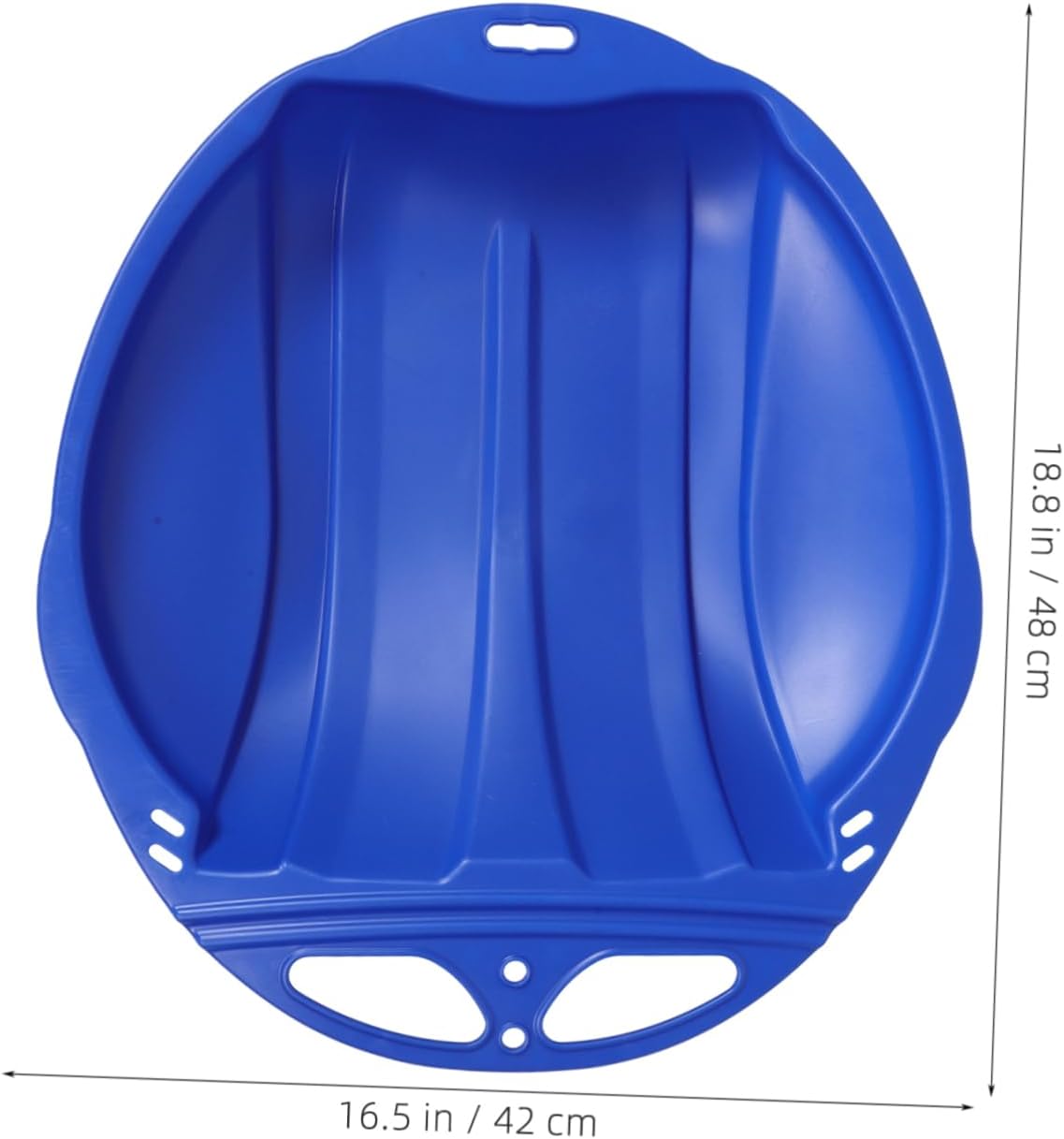 SUPVOX Plastic Snow Sled for Beach and Grass Versatile Sand Sled with Handle for Boy Girl and Adults for Outdoor Fun and Group Activities