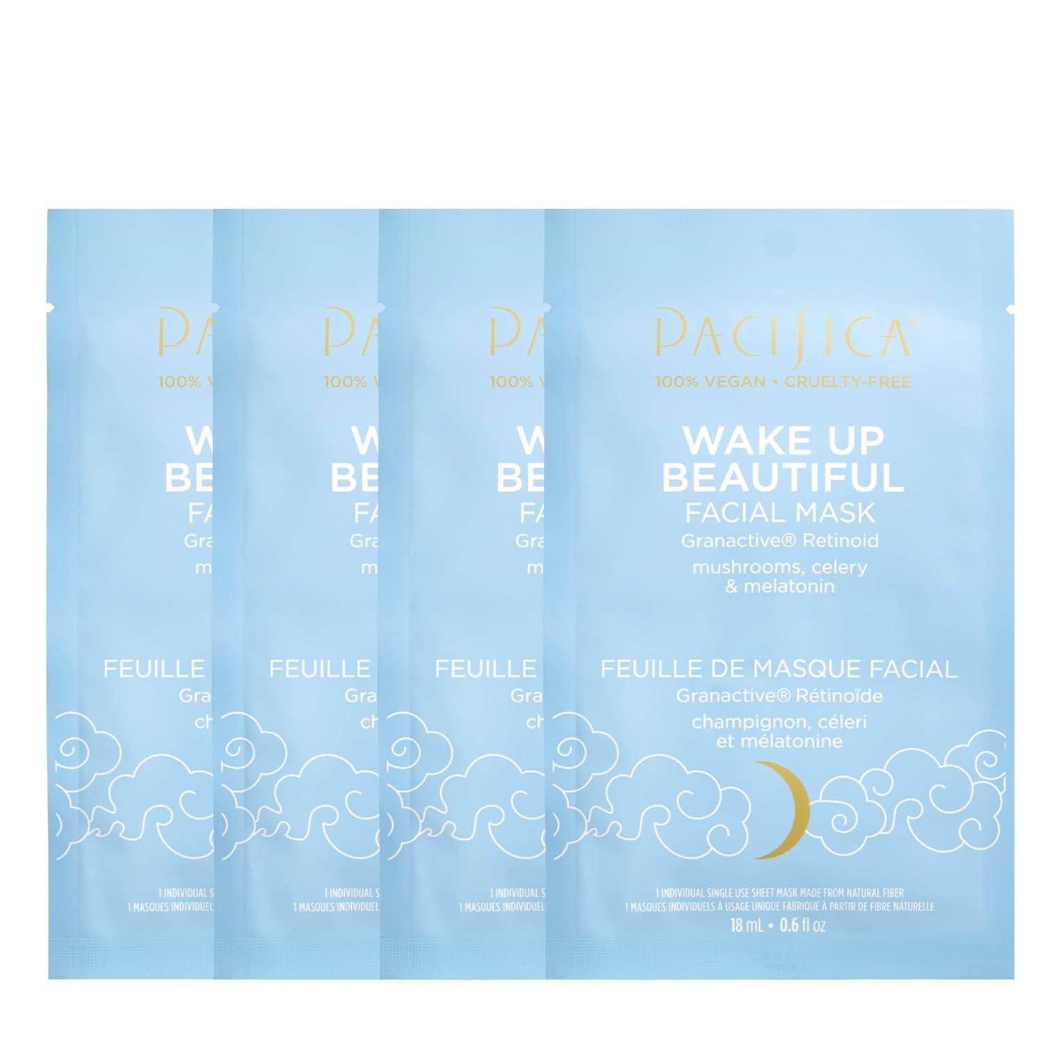 Pacifica Beauty Wake Up Beautiful Face Mask, Granactive