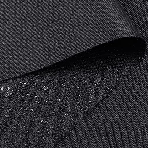 Premium Waterproof 600D Ripstop Canvas Fabric with PU Backing – Versatile for Outdoor and Indoor Projects, Ideal for DIY Crafts, Upholstery, Bags, and More – 60" Wide, Sold by the Yard (Black) 3 Premium Waterproof 600D Ripstop Canvas Fabric with PU Backing – Versatile for Outdoor and Indoor Projects, Ideal for DIY Crafts, Upholstery, Bags, and More – 60" Wide, Sold by the Yard (Black) - Image 2