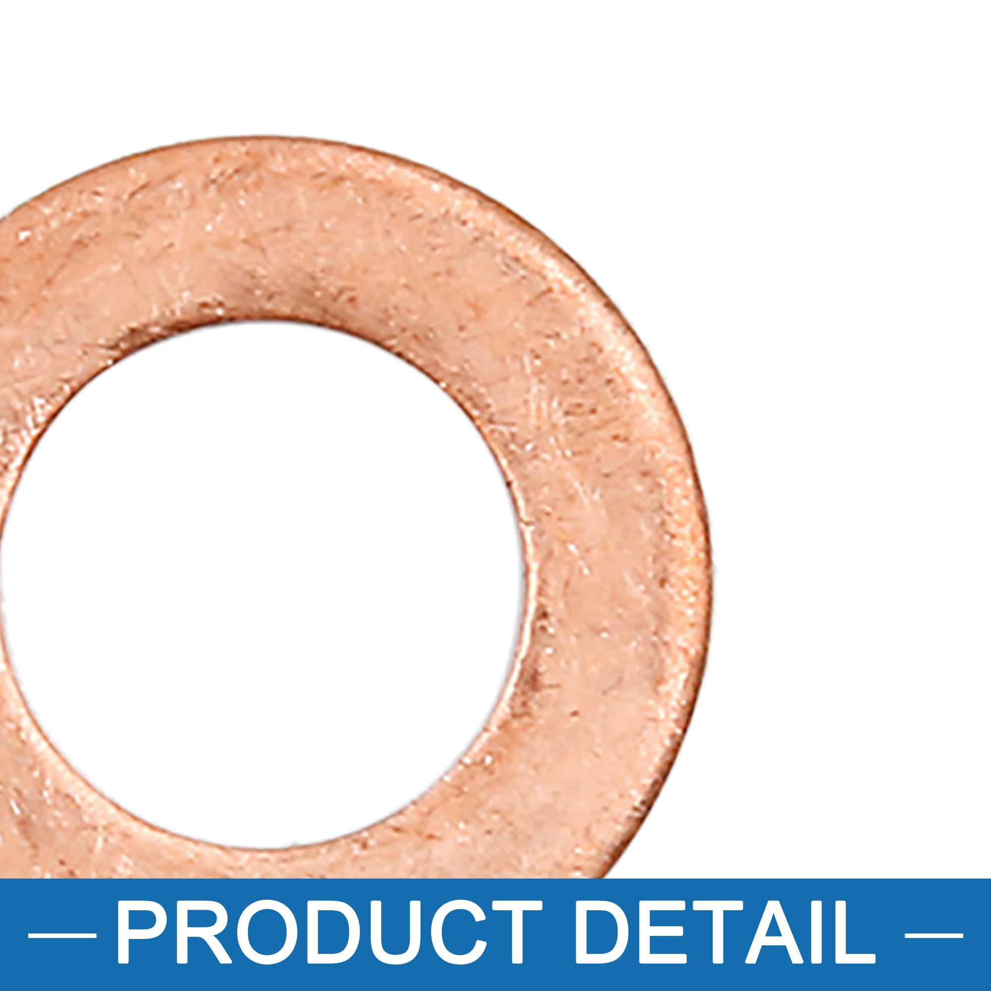 10 Rondelles Plates En Cuivre 18x10x1 Mm – Joint D'étanchéité – Uxcell