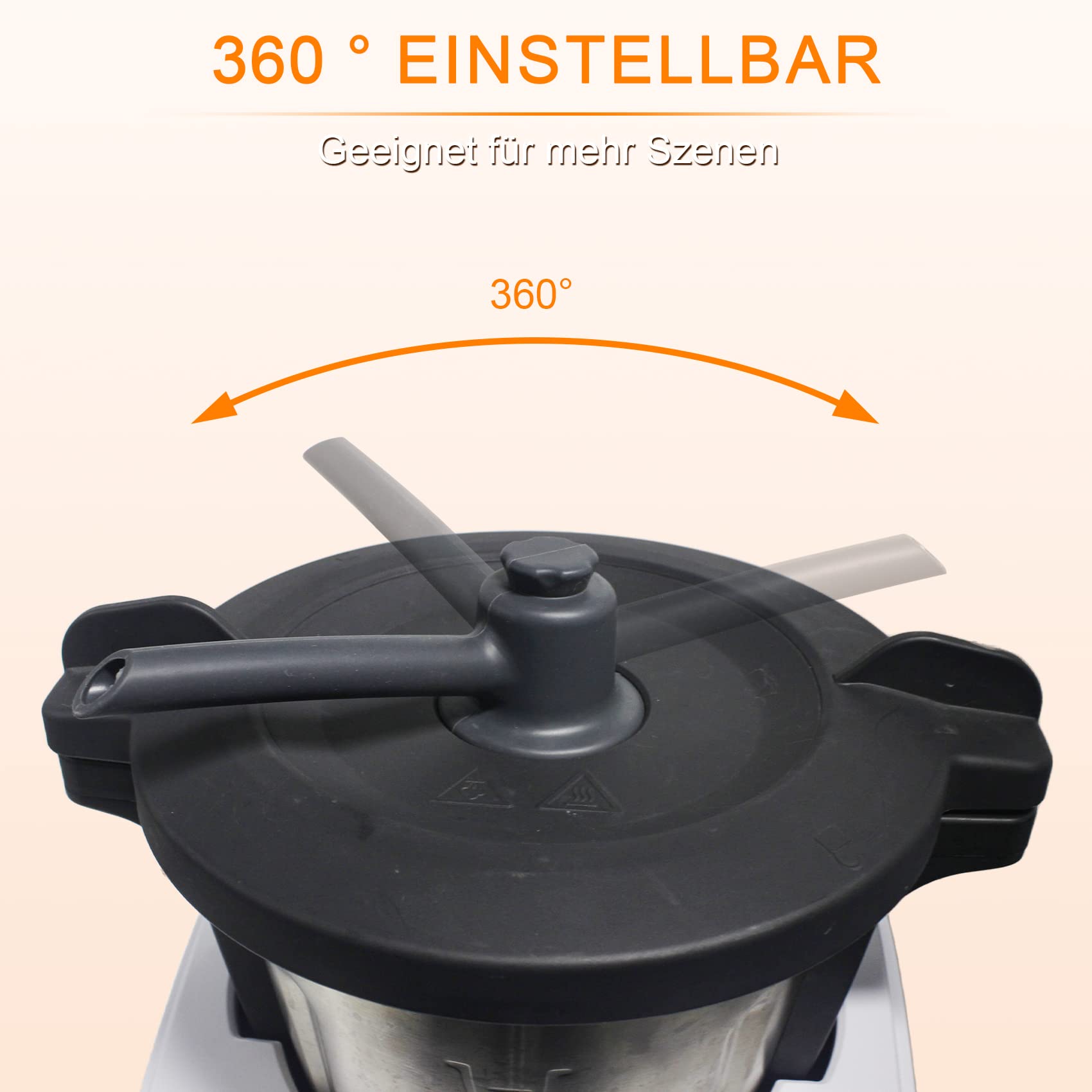 Pellicola Protettiva Per SilverCrest Monsieur Cuisine Smart - Anti-Graffio E Anti-Impronte, Trasparente (2 Pezzi) - Foto 2