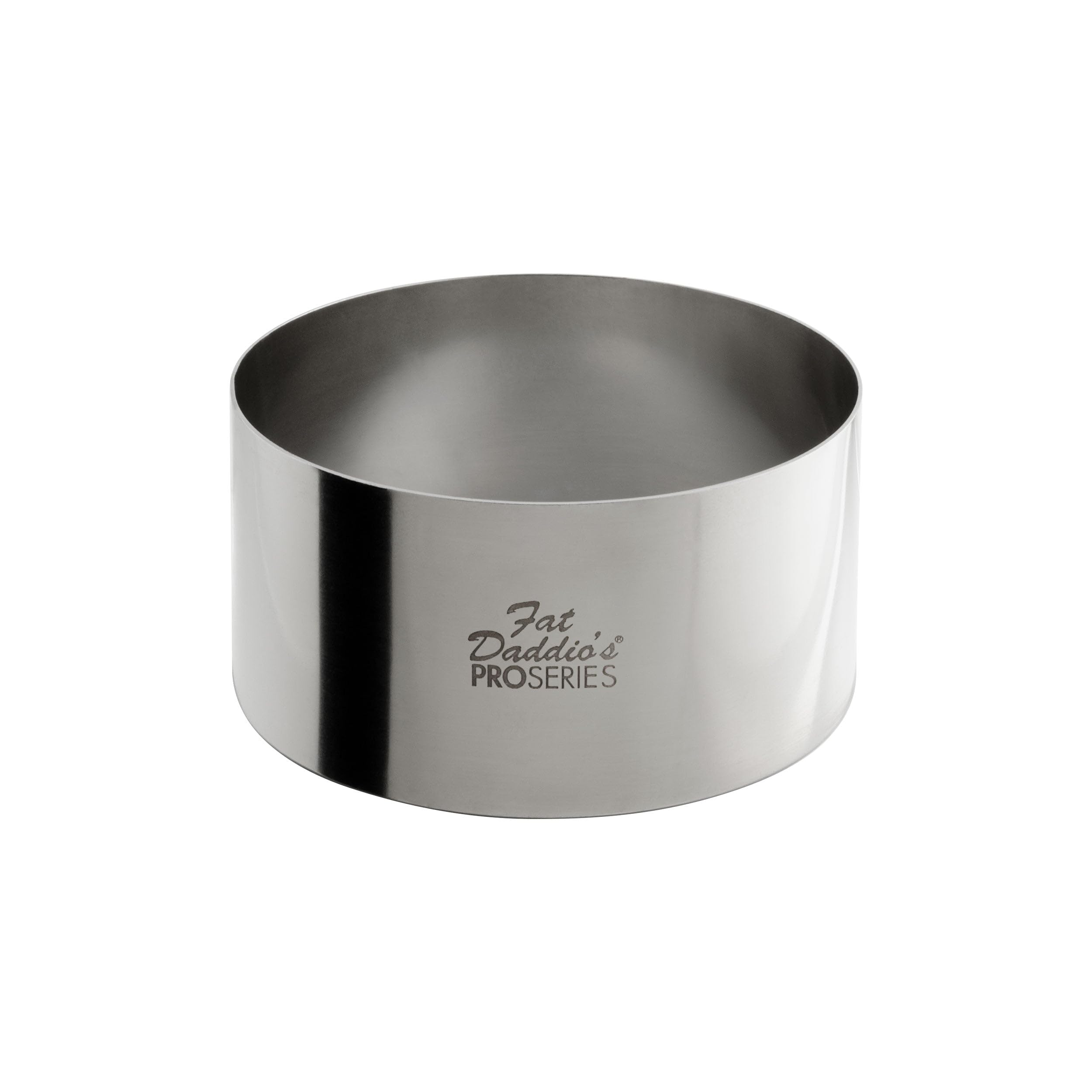 Fat Daddio's Stainless Steel Round Cake & Pastry Ring, 3.5 x 1.75 Inch