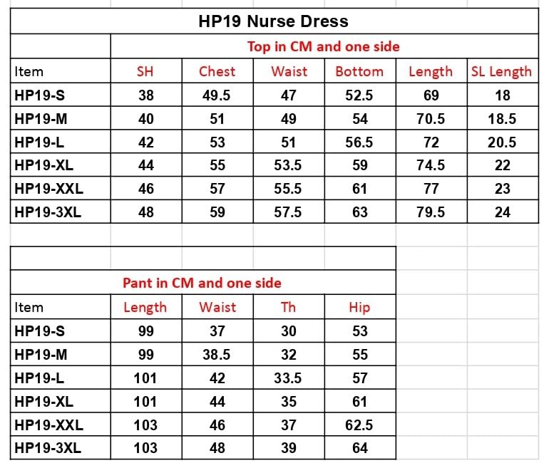 Image of Unisex Nurse Uniform With Normal Length Half Sleeves Top With 2 Pockets Regular Fit Pant Two Side Pockets - Ideals for Hospital Staff /Clinics /Nanny Uniforms |
