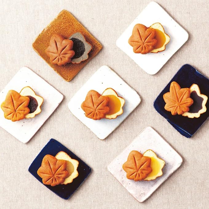 Amazon.co.jp: にしき堂 広島銘菓 もみじ饅頭詰合せ 錦もみじ 8個入