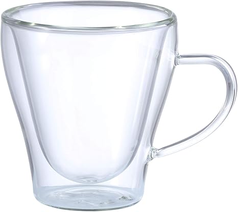 Amazon 耐熱 ガラス マグカップ 0ml ダブルウォールマグ 耐熱ガラス ダブルウォール グラス カップ 食器 二重 ｗウォール ダブルウォールグラス クリア 北欧 透明 おしゃれ 食洗機対応 タンブラーグラス オンライン通販