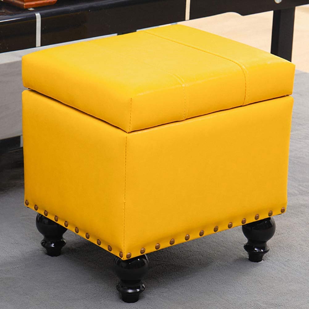 Boîte de rangement et banc en similicuir pour gagner de la place chez soi