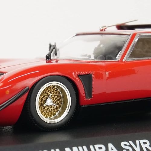 Miniatura 5 de Kyosho Original 143 Lamborghini Miura SVR RojoNegro Producto Acabado