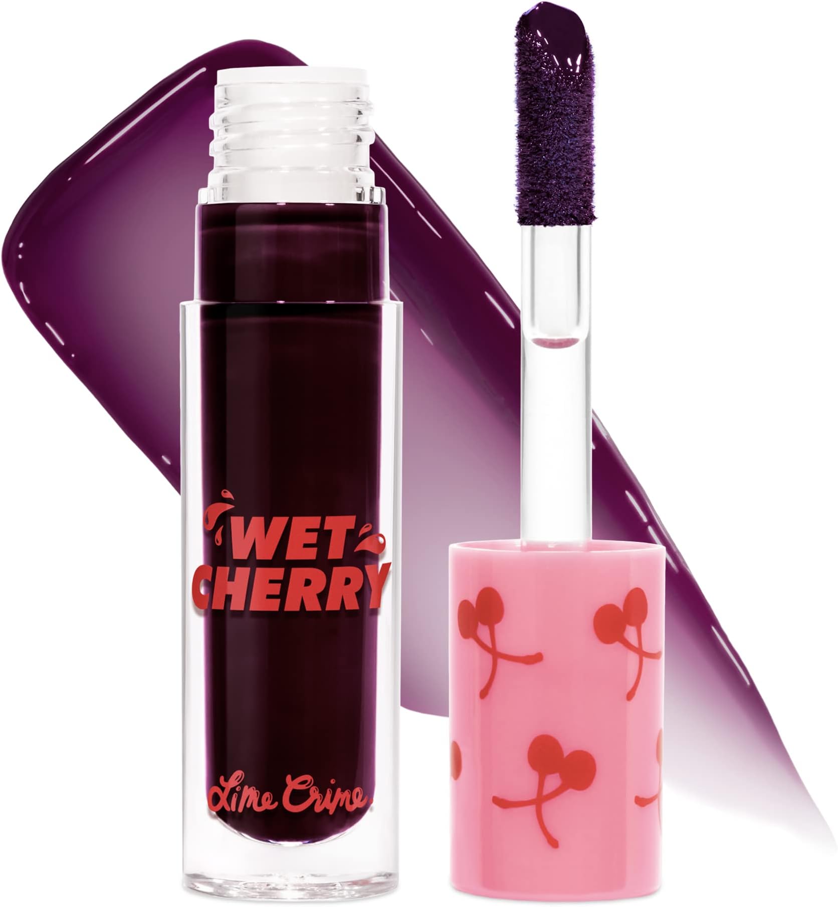 Lime CrimeWet Cherry Lip Gloss - 2.96 ml, Black Cherry