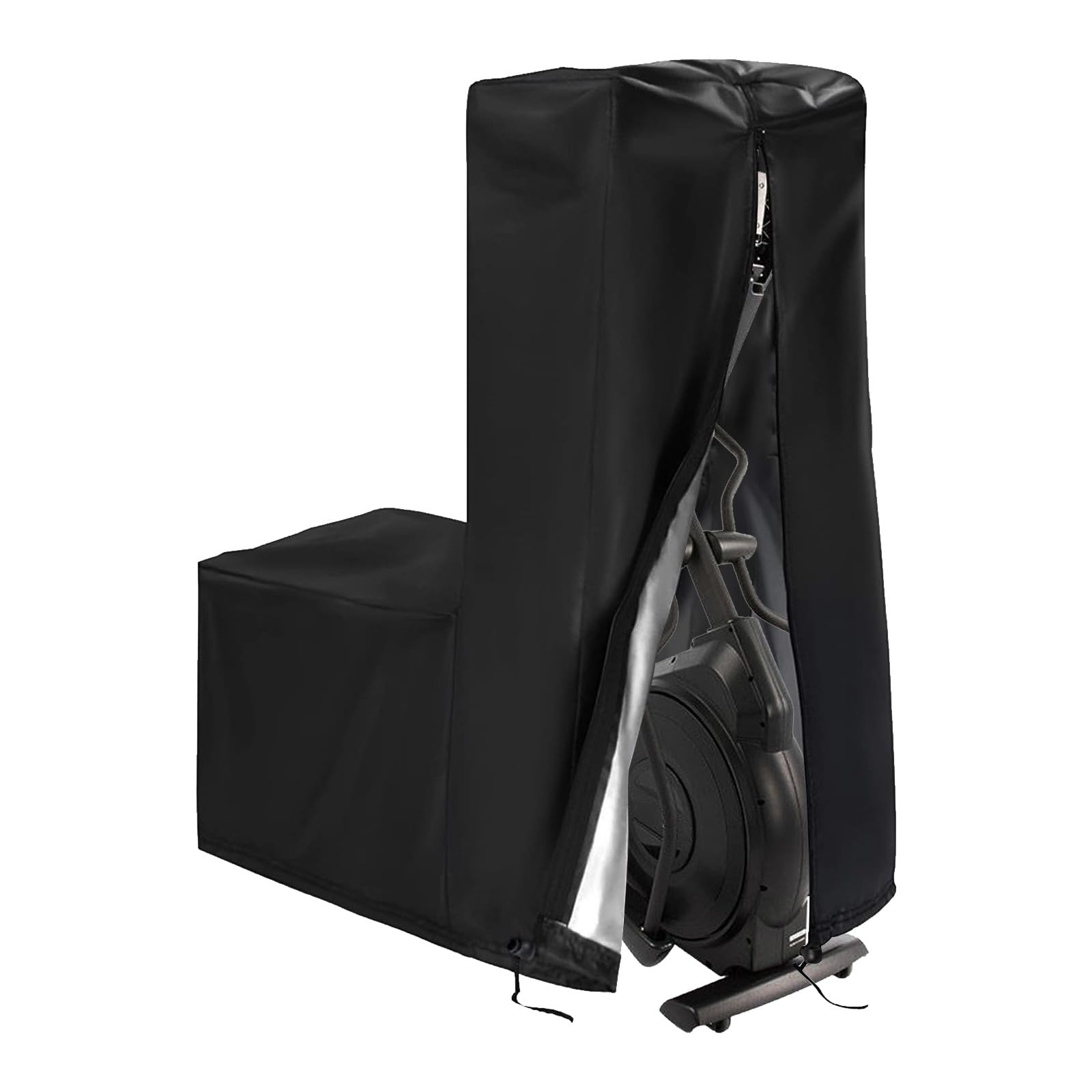 Elliptical Cover 420D Oxford Fabric Gym Dust Cover 55'' x 25'' x 65'' Elliptical Cover Home Elliptical Exercise Machine Cover-image-41