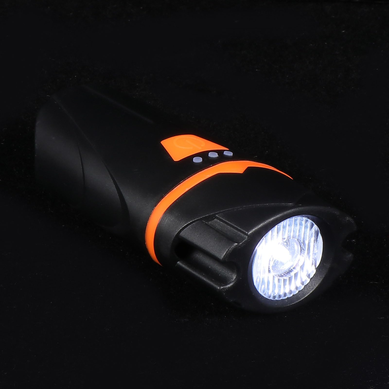 ABOOFAN USB Rechargeable Bike Front Light, Mountain Bike Headlamp with Super Bright Led, USB Charging Riding Front Lamp for Night Cycling Accessories