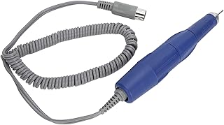 Cabo de caneta de broca de unhas elétrica, caneta de broca de unhas elétrica 35000 rpm para máquina de polimento de unhas para arte de unhas(Azul)