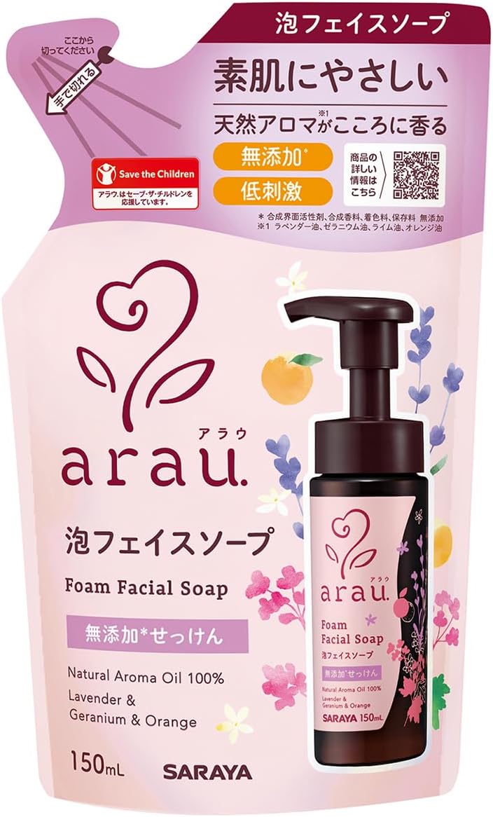 Arau Foam Face Soap Refill 150mL