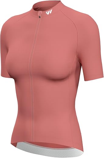 Wulibike Cycling Jersey Women Long Sleeve,Bike Shirts for Women Biking Tops Breathable Cycle Jerseys with 4 Pockets