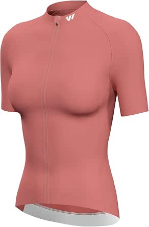 Wulibike Women's Long Sleeve Cycling Jersey with 4 Pockets