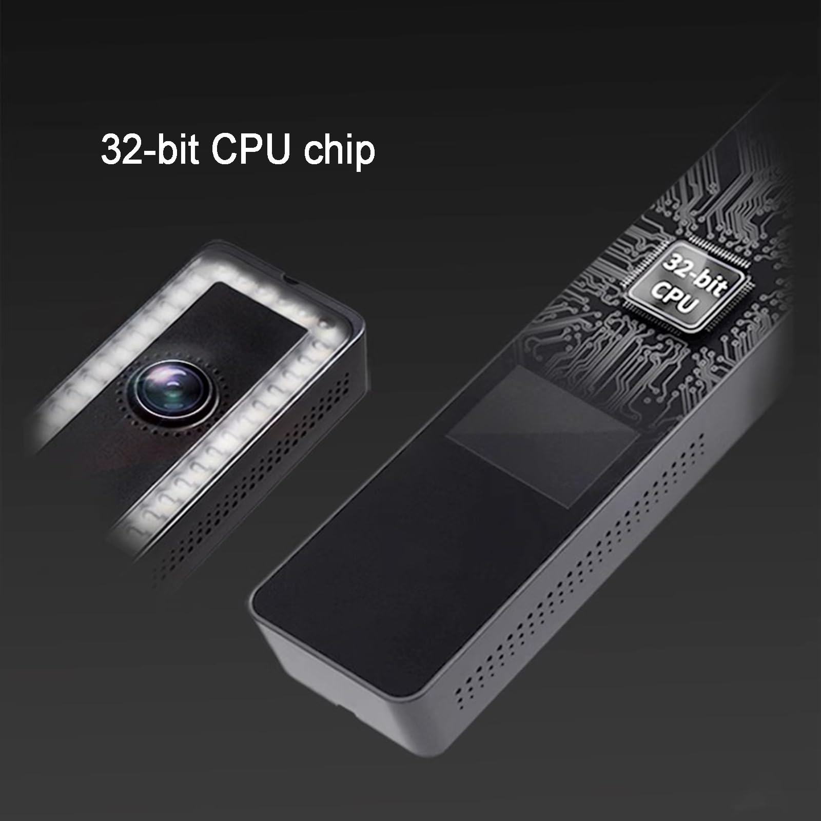 Scanner Portatile per Libri, Scanner Automatico per Documenti da 20 MP, Formato Massimo A3, con Smart OCR, modalità Lampada da Tavolo a LED, Pieghevole, per Casa E Ufficio
