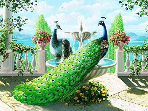 YSCOLOR Diamond Painting 5D 30x40 Cm | Kit Completo Con Tela, Diamanti Rotondi E Strumenti - 2