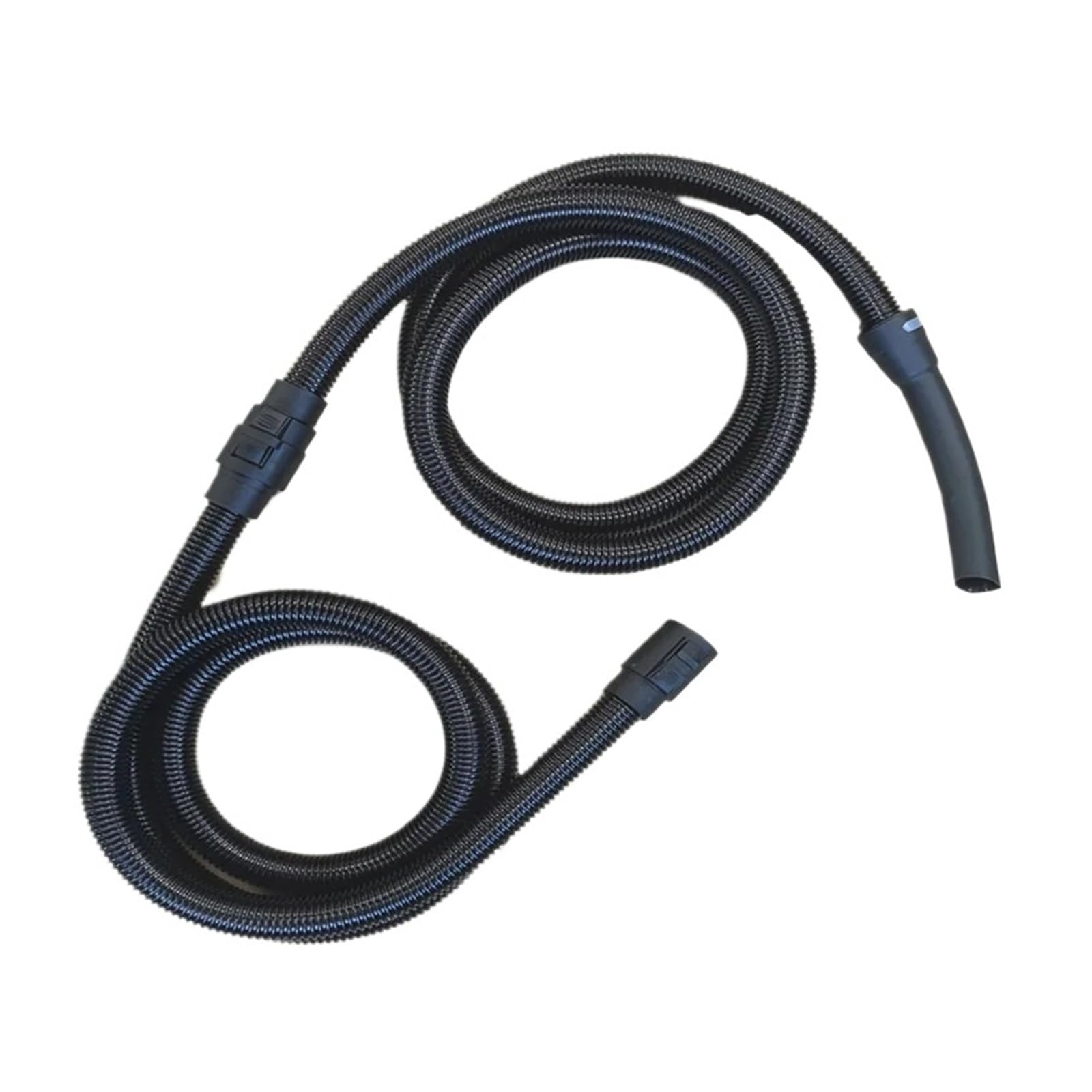 Compatible con Karcher, WD2 WD3 WD4 WD6 - Extensión de manguera de succión adecuada for aspiradoras húmedas/secas(Black 2.5M)