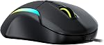 Turtle Beach Kone II – Ergonomie filaire RGB La souris du jeu 26K DPI Capteur optique, 100M Cliquez sur Commutateurs optiques de vie, 23 Entrées personnalisables, 4D Roue de défilement, pure PTFE Glissures - Cendre noir