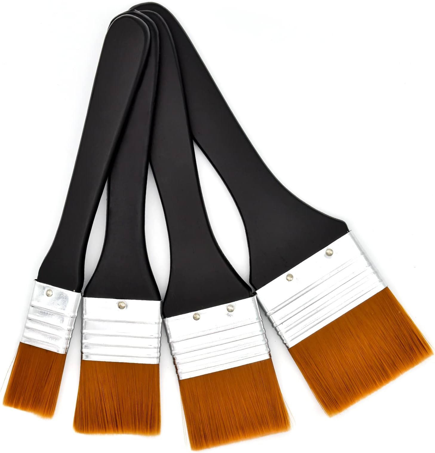 Royal & Langnickel Royal and Langnickel White Taklon Flat Paint Brush ...