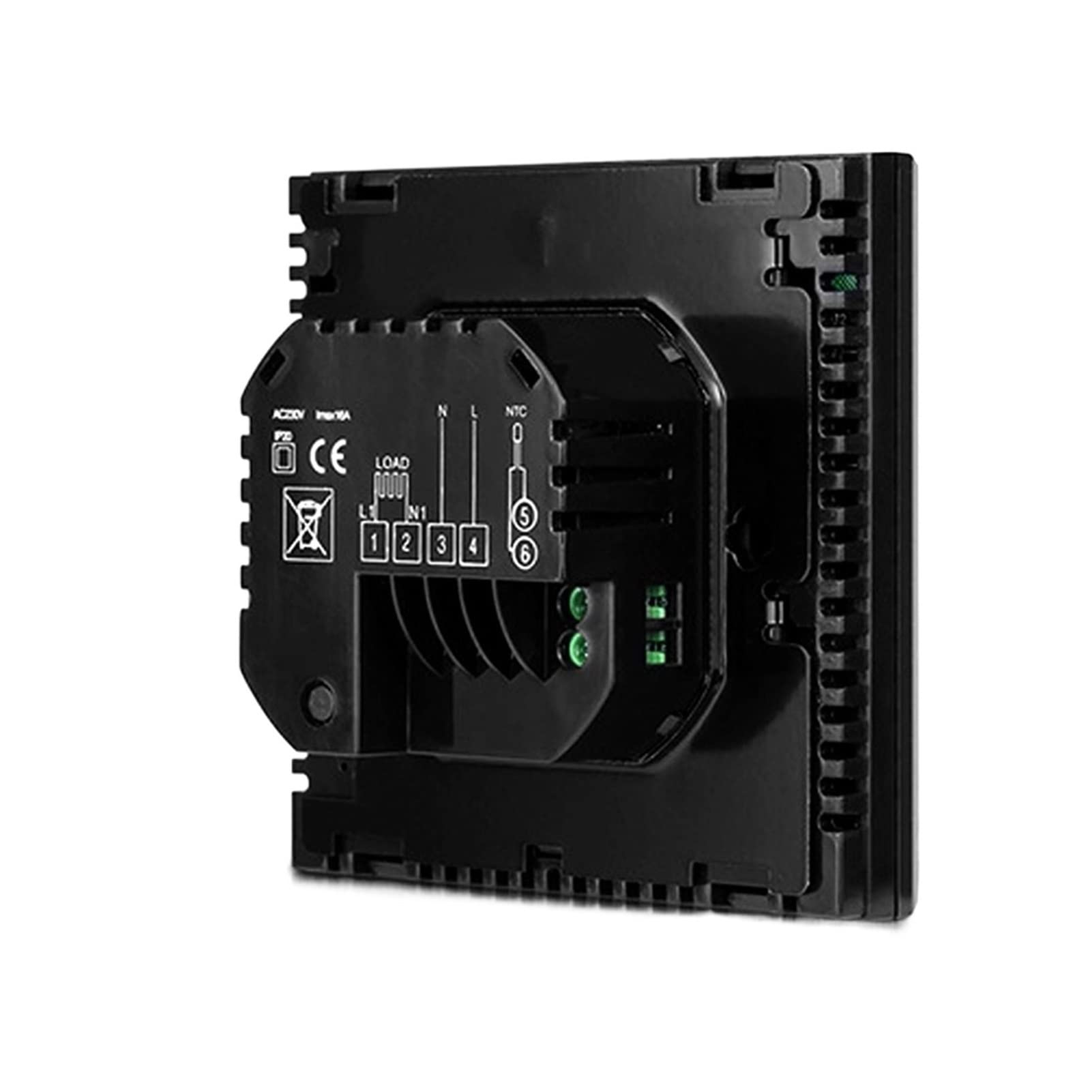 Cyfrowy higrometr termometr wewnętrzny Tuya WiFi Smart Thermostat, Elektryczna Ogrzewanie podłogowe Ogrzewanie Wody/Gaz Pilot Pilot Z wyświetlaczem LCD(3A Water Heating)