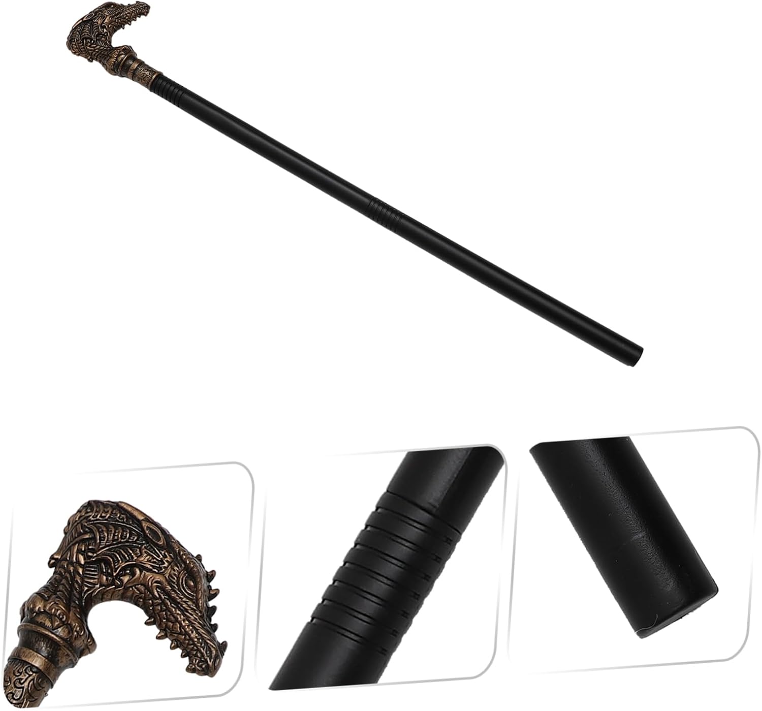 Dragon Head Scepter Halloween King Costume Halloween Party Favors Halloween Cosplay Scepter Halloween