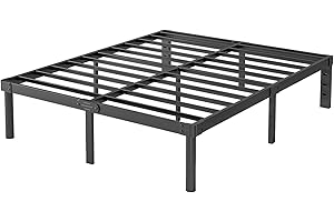Sturdy Metal Queen Bed Frame for Enhanced Sleep and Support