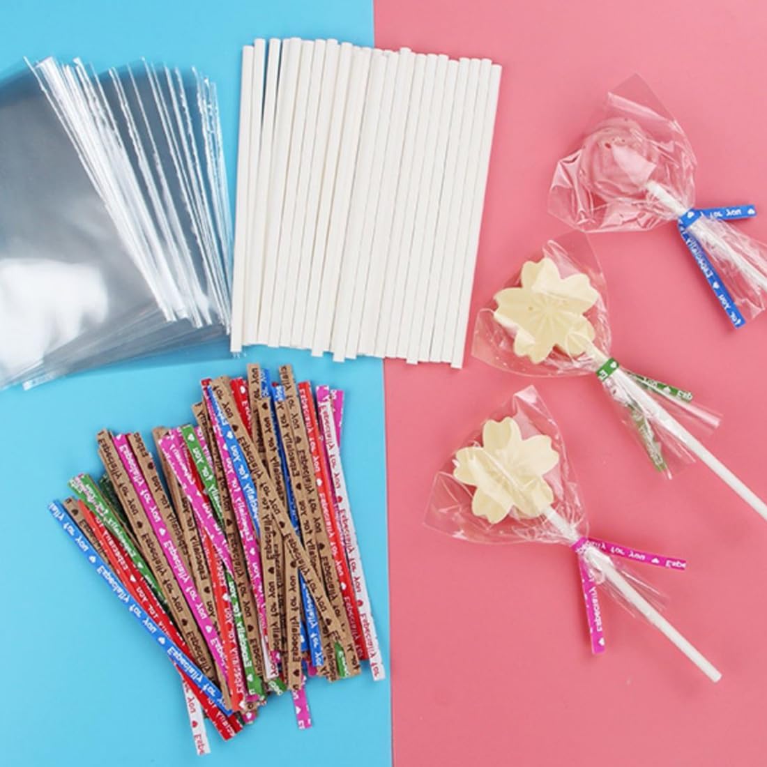 100 Bastoncini Per Cake Pop - Stecchi Carta 3mm Per Dolci E Lecca Lecca - Foto 6
