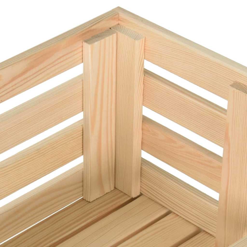 Carrello da cucina in legno di pino massiccio, 37 x 30 x 80 cm, con ruote, carrello rustico, versatile per cucina, sala da pranzo e soggiorno, ideale come carrello da portata e conservazione