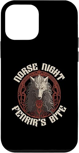Vista 28 de iPhone 11 Pro Max Fenrir Wolf Viking Scandinavian Pride Norsemen Odins Wolf Case
