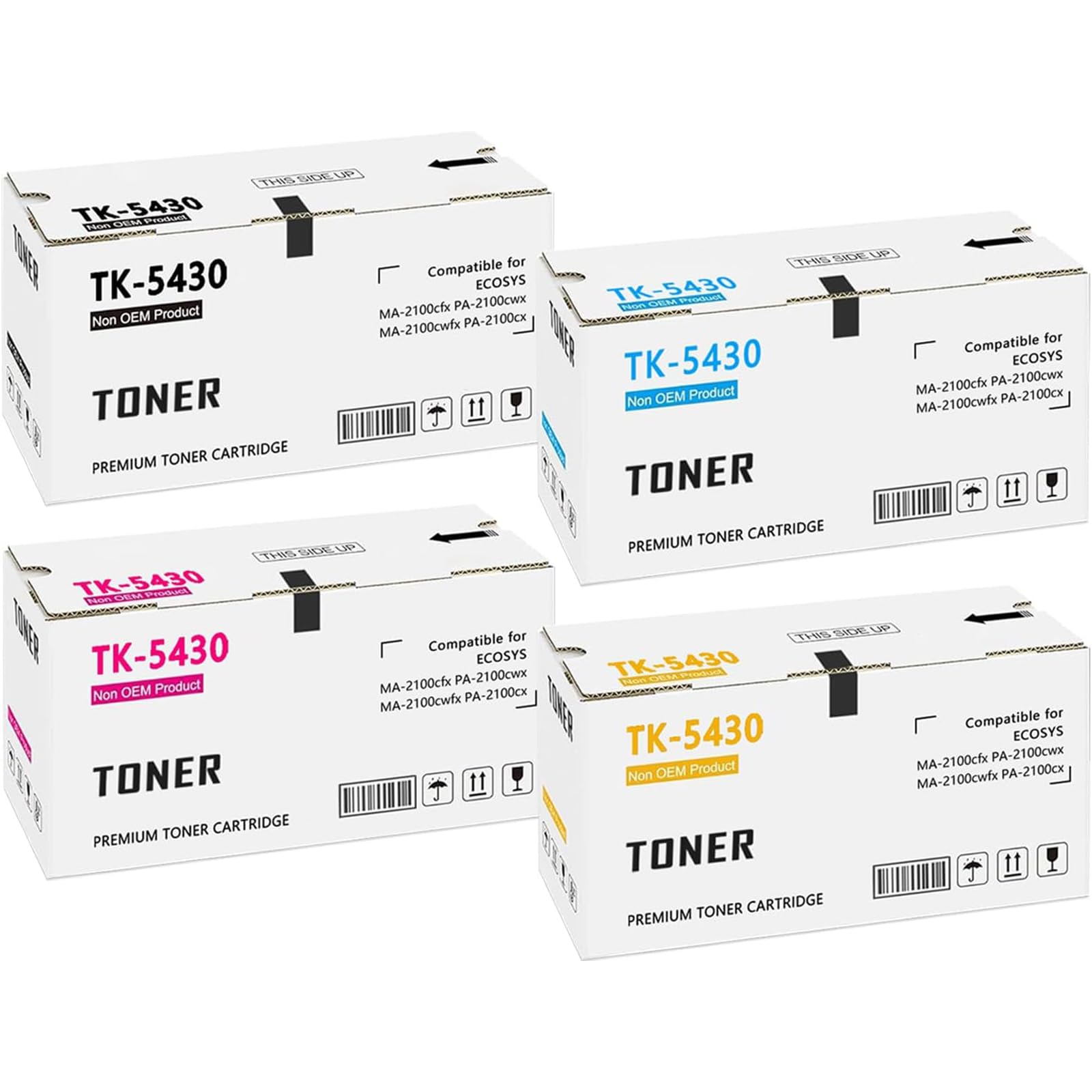 Toner TK-5430 pour Kyocera Ecosys idéal pour le télétravail efficace - 8