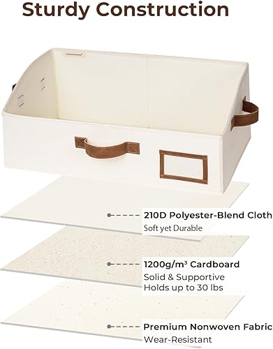 Miniatura 3 de StorageWorks Basurero de almacenamiento trapezoidal, Jumbo, paquete de 3