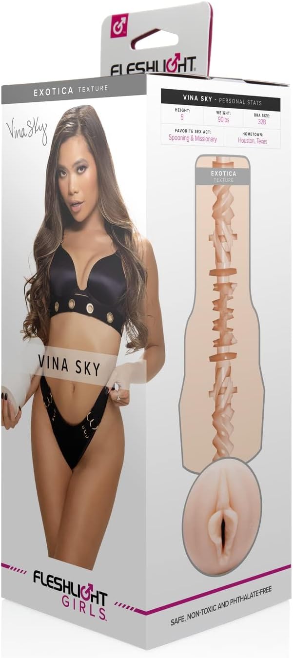 Fleshlight Girls | Vina Sky | Vivacious | Hyper Realistic Sex Toy | Butt