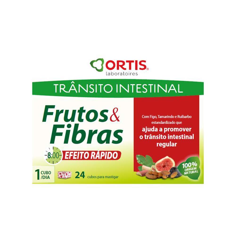 Frutas y Fibras Concentrado 24 cubitos de Ortis