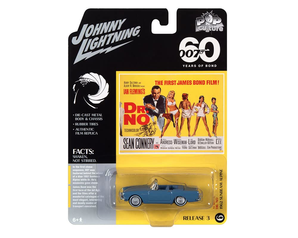 Amazon | Johnny Lightning 1/64 サンビーム アルピーヌ 1962 007