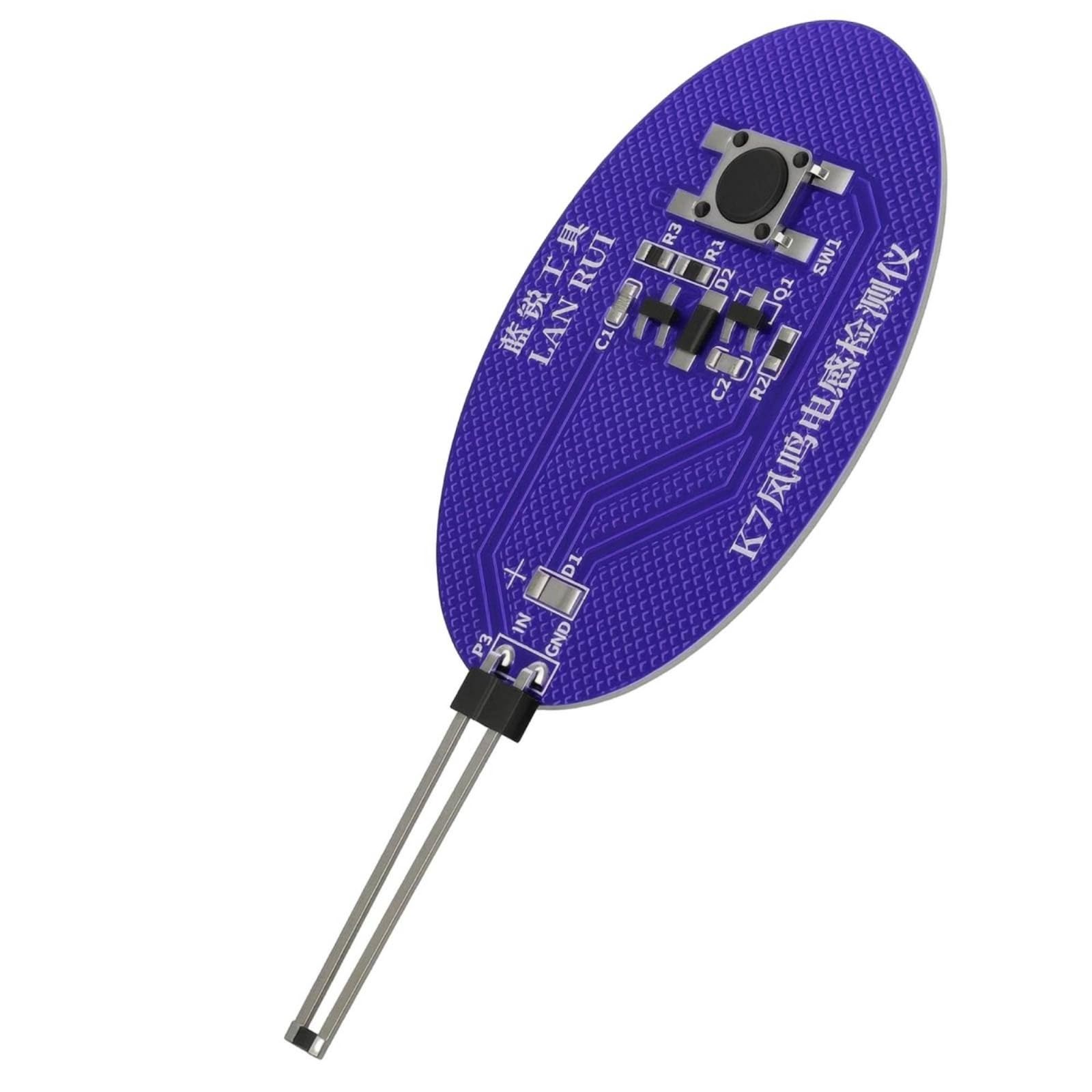 Sensor Tip Leads Mobile Phone Mainboard Tester Metal Probes Electromagnetic Induction Tester Lavender Electromagnetic Fault Checker Textured for Electronics Technicians, Electronic Testing, K7-image-30