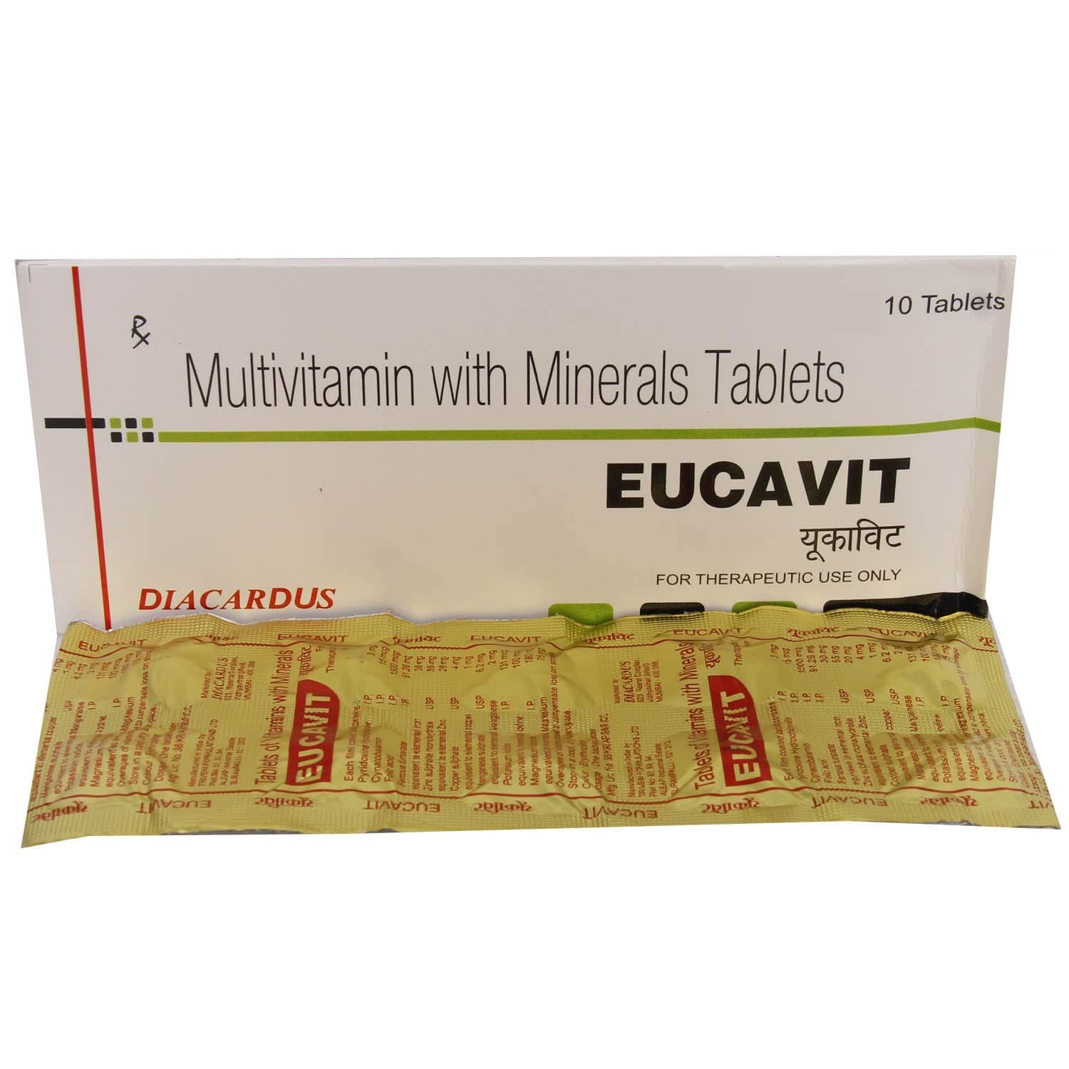 Eucavit - Strip of 10 Tablets