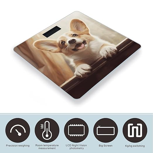 Báscula Digital FodPand de Baño con Diseño Corgi miniatura 3