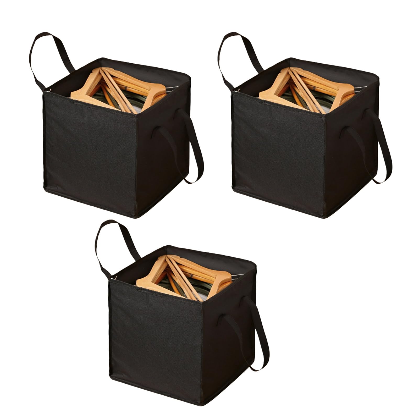 Tsophreniq Oxfords Cloth Hanger Organizers Bag Foldable Designs Space Saving Storage Solution for Household Use Foldable Bag