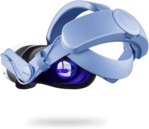 ANNAPRO Battery Head Strap for OculusMeta Quest 3, Elite Strap with 6500mAh Battery for Quest 3 Accessories, Enhance Comfort and Extend Playtime,