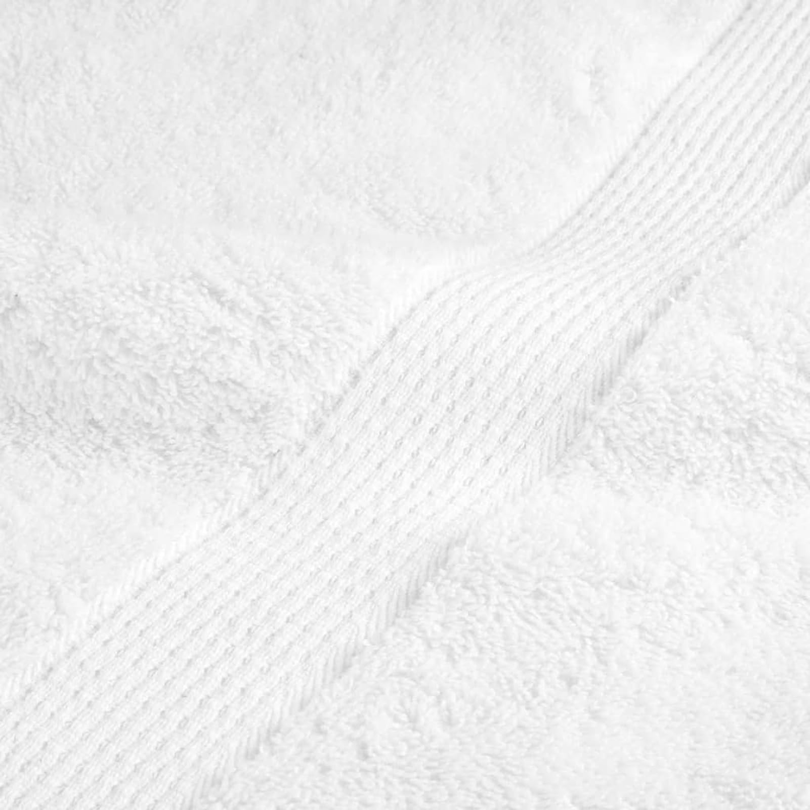 Asciugamani per Ospiti Premium SOLUND 50 pz Bianco 30x50 cm 600 g/m2