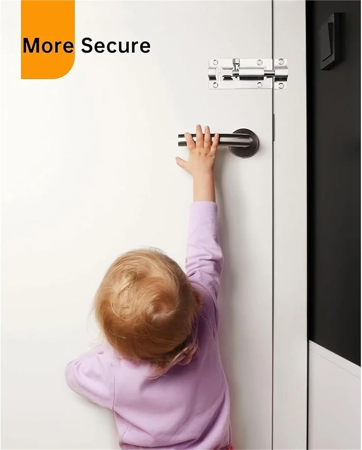 Slide Latch Lock 20 Pack Barrel Bolt Latch Stainless Steel Slide Lock 3 Inch Heavy Duty Outdoor Indoor Door Security with Screws